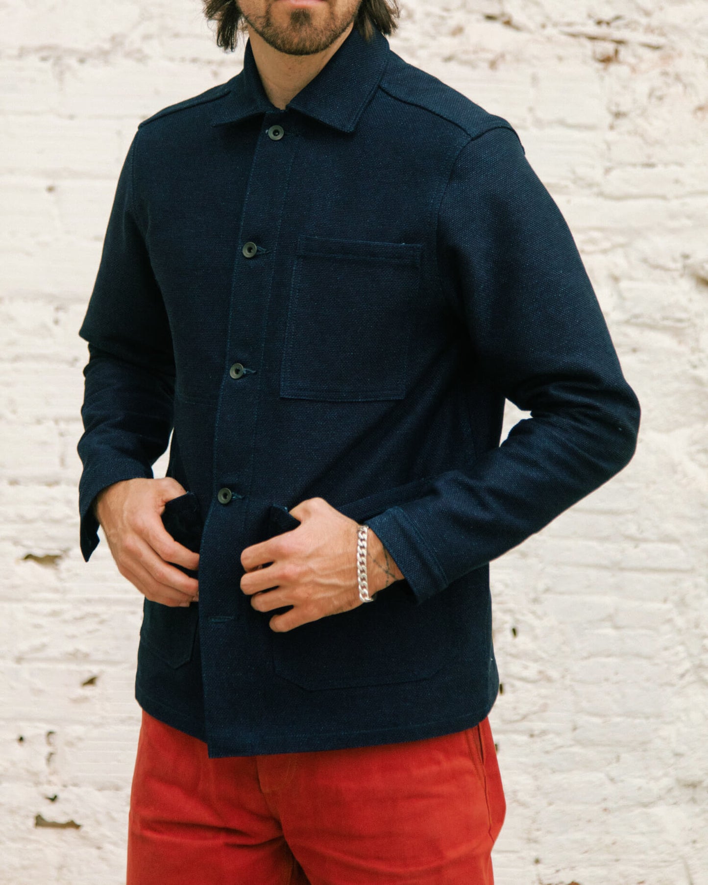 Sashiko worker jacket