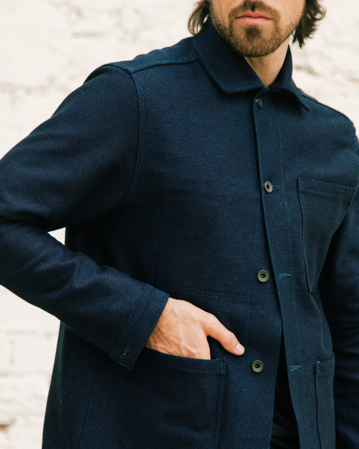 Sashiko worker jacket