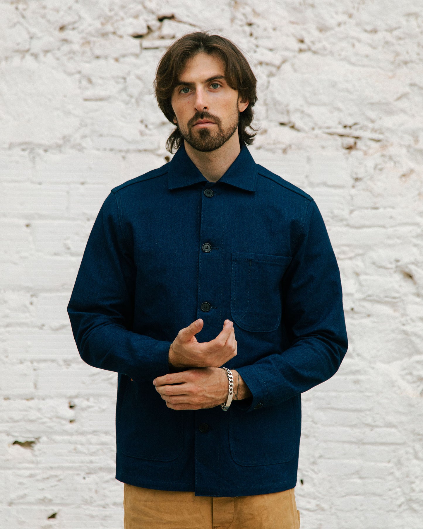 French Herringbone worker jacket