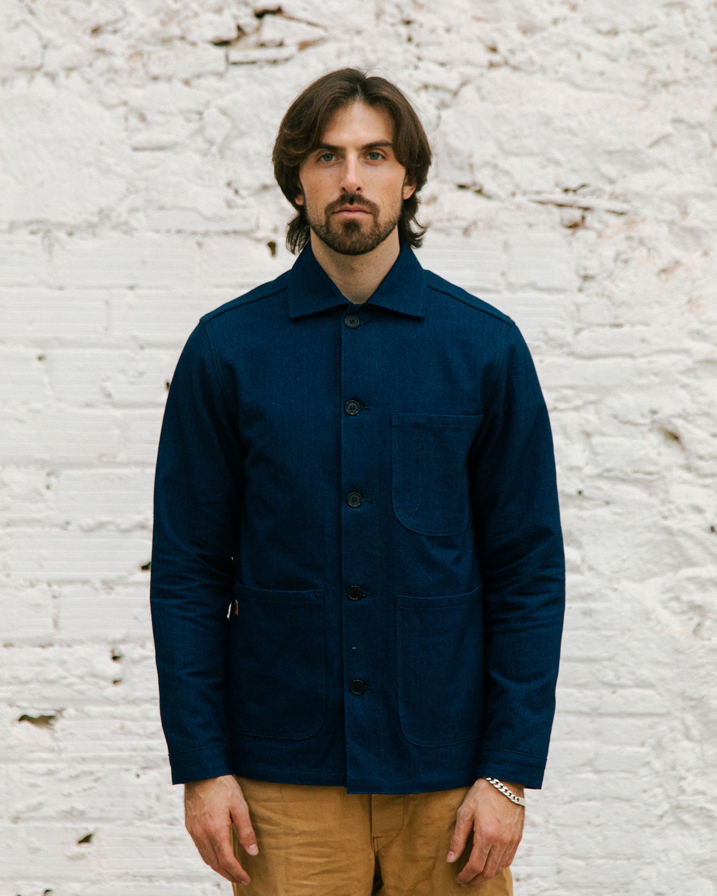 French Herringbone worker jacket