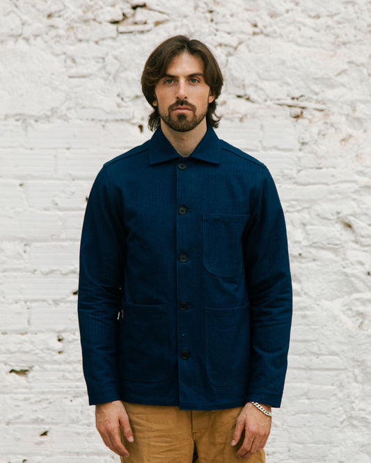 French Herringbone worker jacket