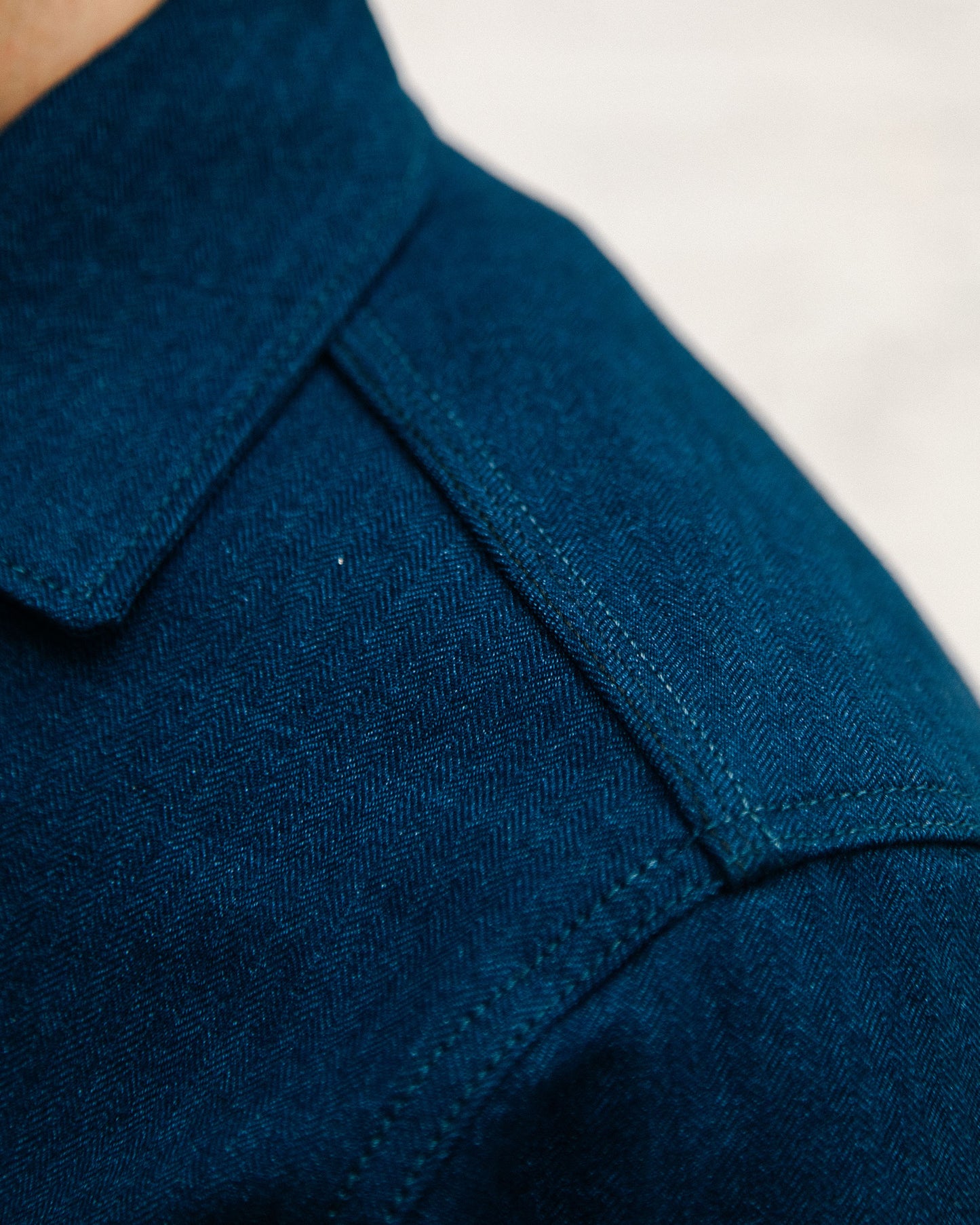 French Herringbone worker jacket