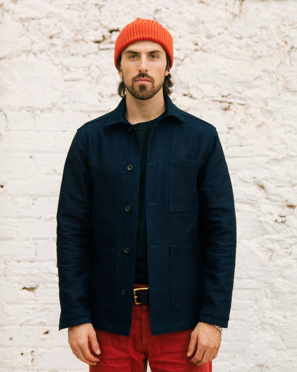 Sashiko worker jacket (Japanese)