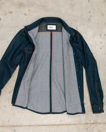 Selvedge denim shirt