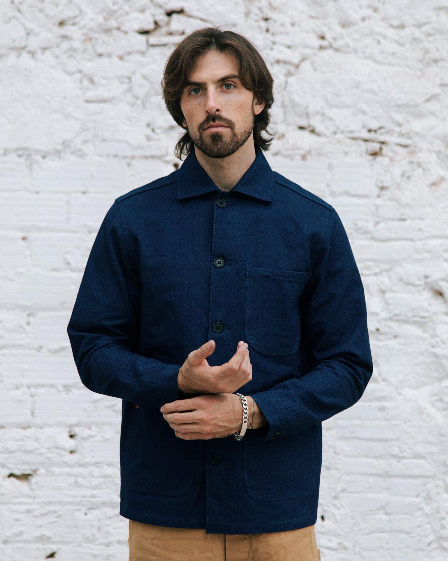 French Herringbone worker jacket