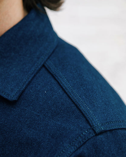 French Herringbone worker jacket