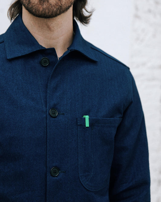 French Herringbone worker jacket