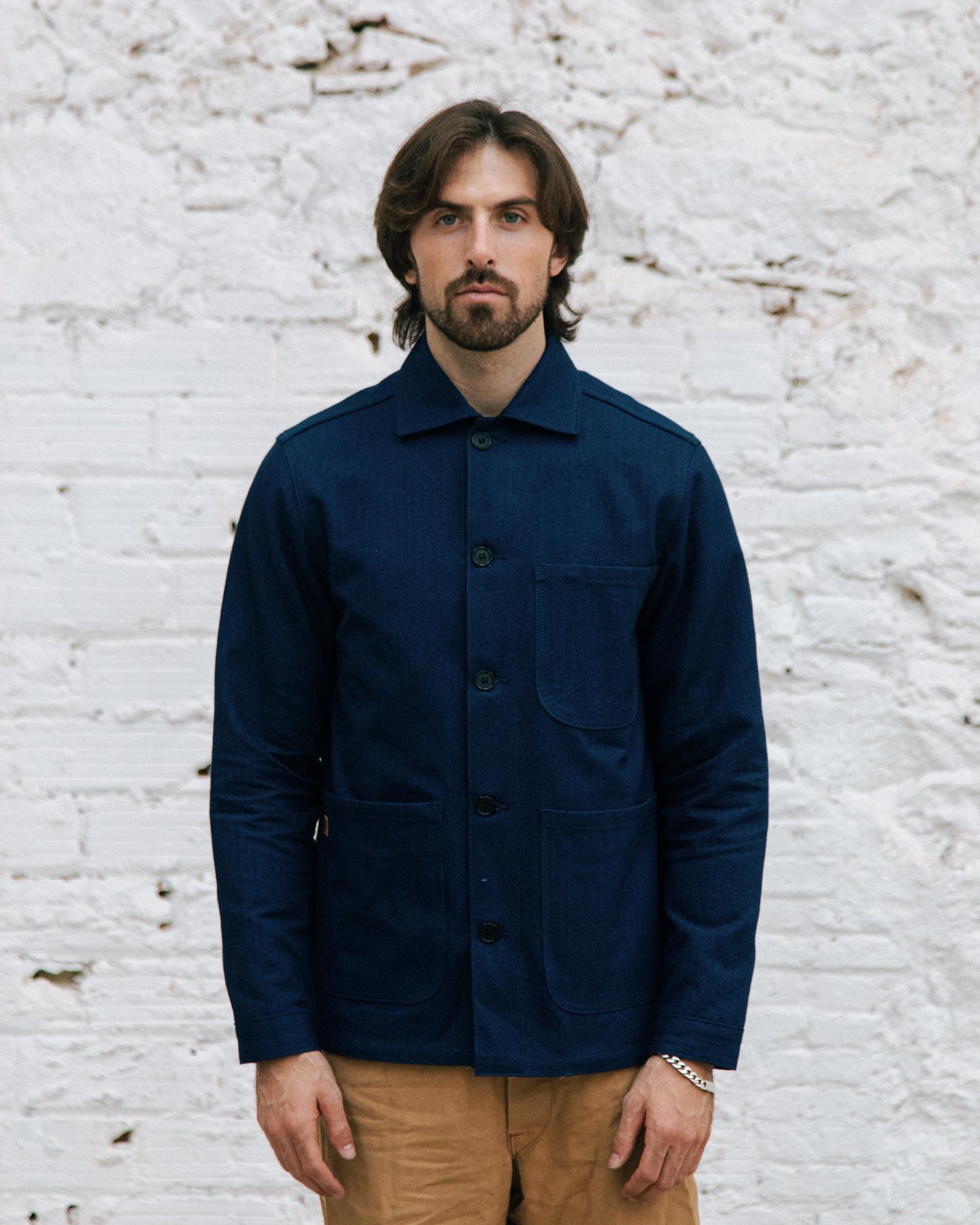 French Herringbone worker jacket