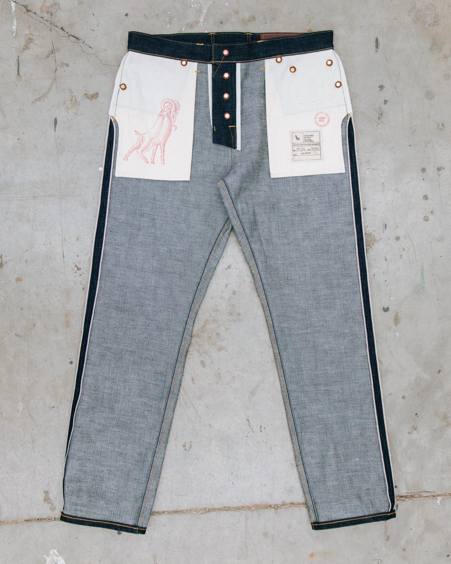 Pantalones de corte regular (japoneses)