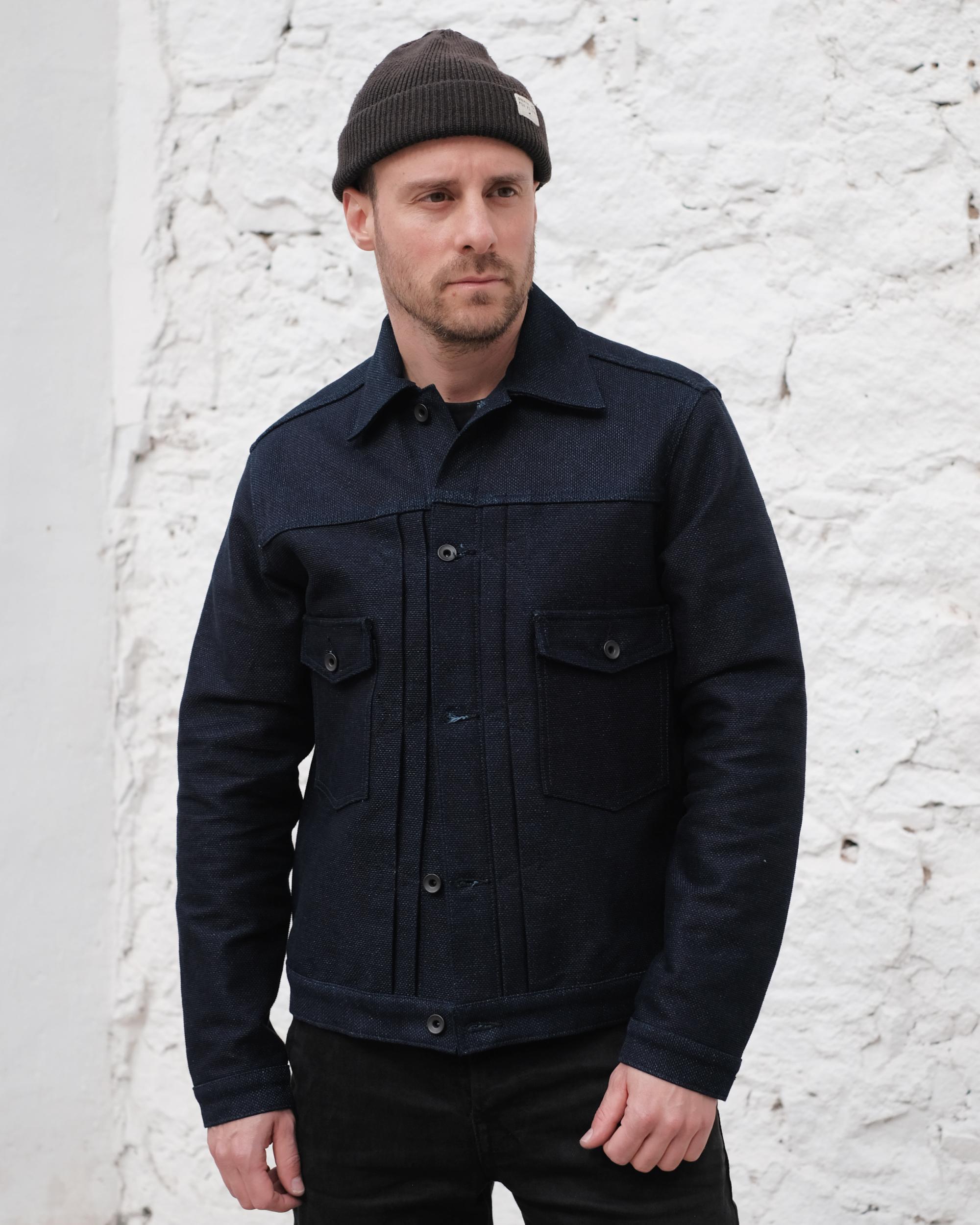 Japanese Sashiko Type II Jacket – Handmade in Barcelona | Cabra