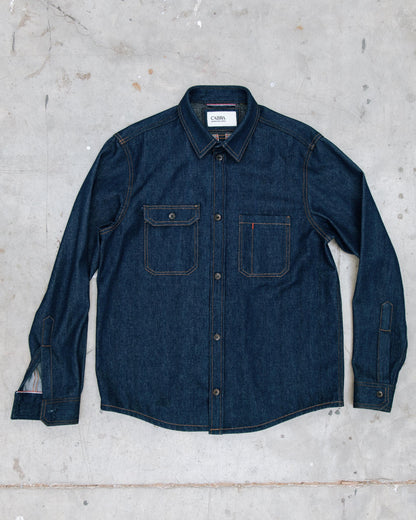 Selvedge denim shirt