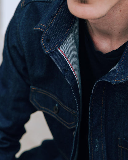 Selvedge denim shirt