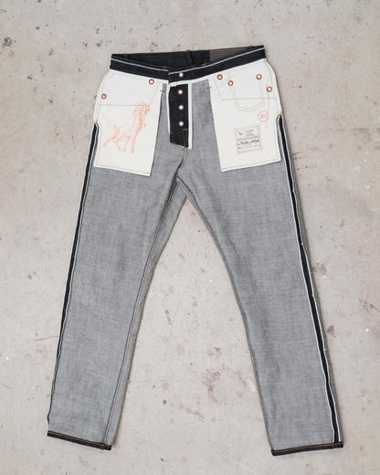 Jeans de tall recte (japonesos)