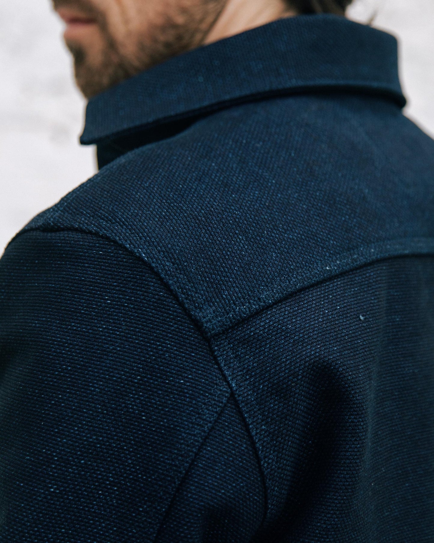 Sashiko worker jacket (Japanese)