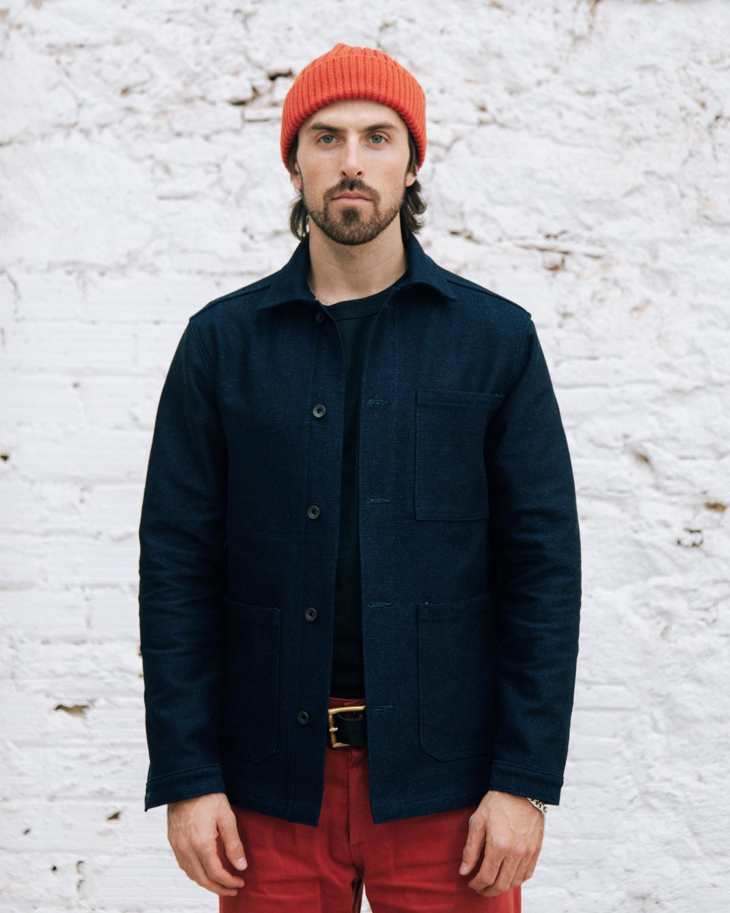 Sashiko worker jacket (Japanese)