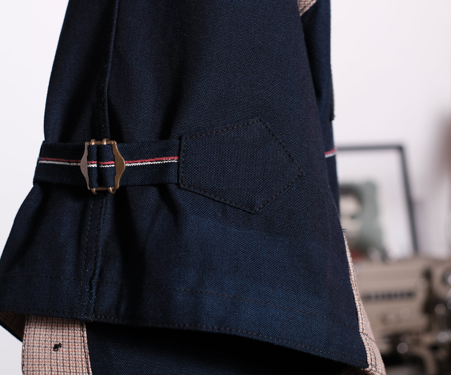 Selvedge Linen Vest